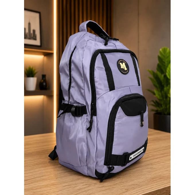 19-Inch Waterproof Multi-Pocket Backpack for Travel, Study & Work